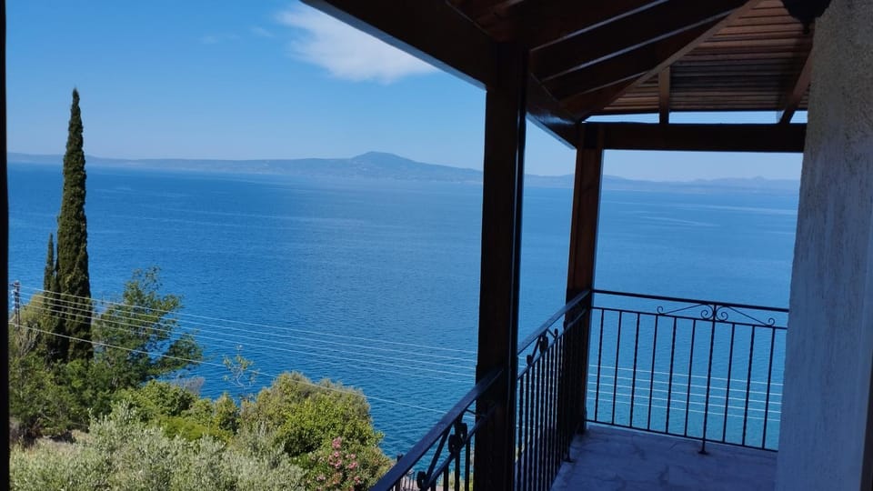 View (from property/room), Balcony/Terrace, Sea view