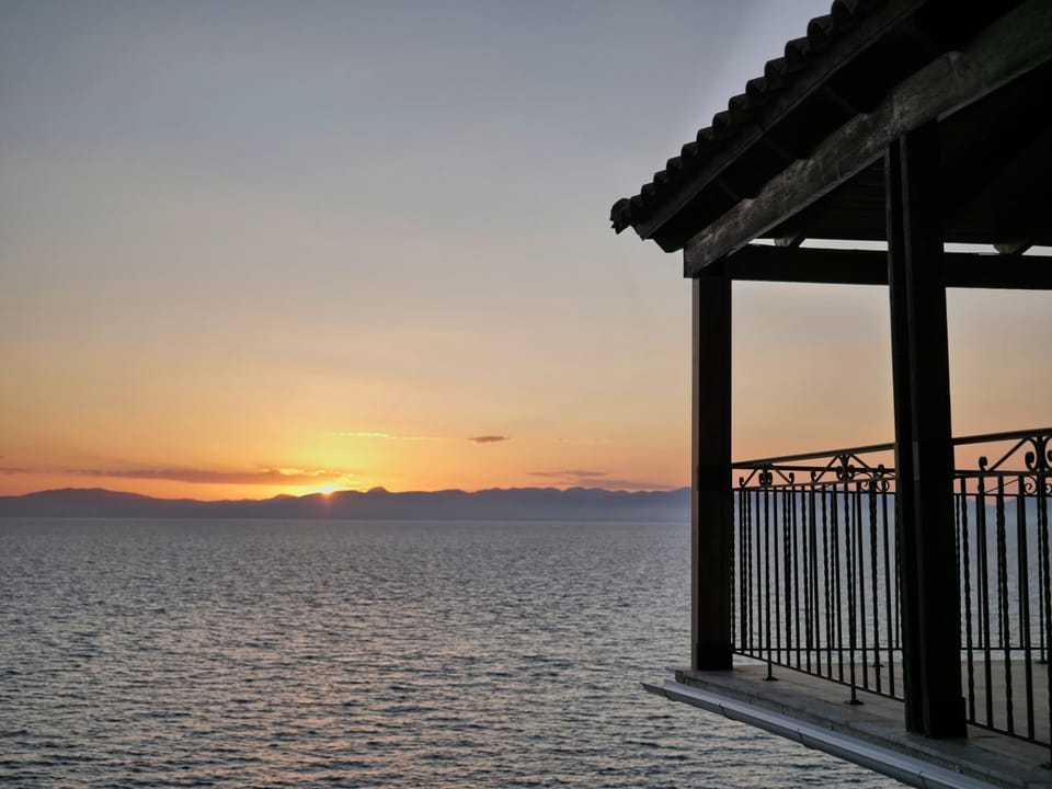 Sea view, Sunset