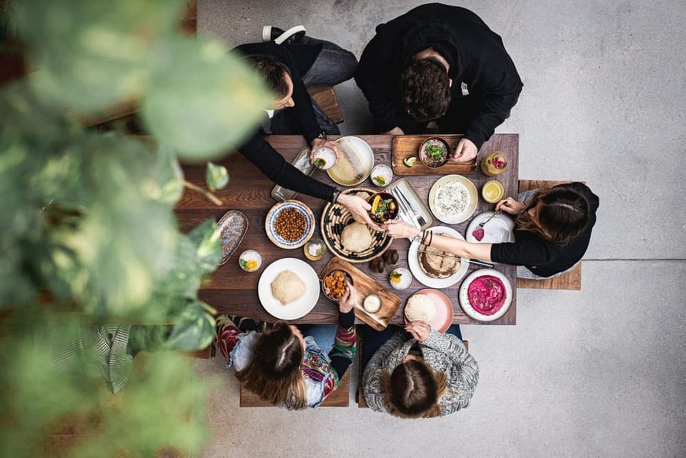 Restaurant/places to eat, Off site, Neighbourhood, Time of day