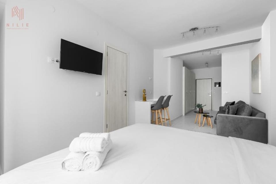 Bed, TV and multimedia