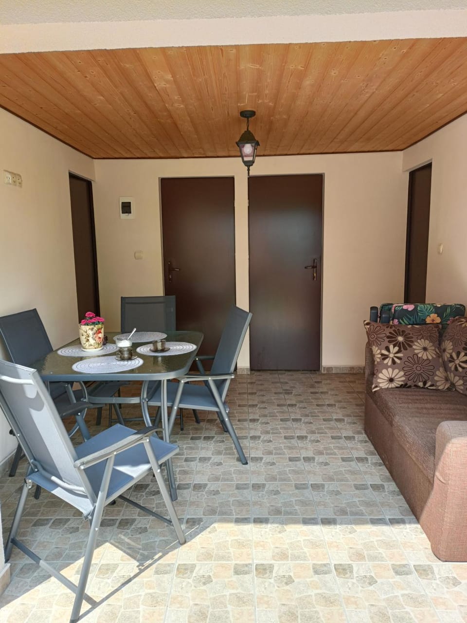 Patio, Seating area, Dining area