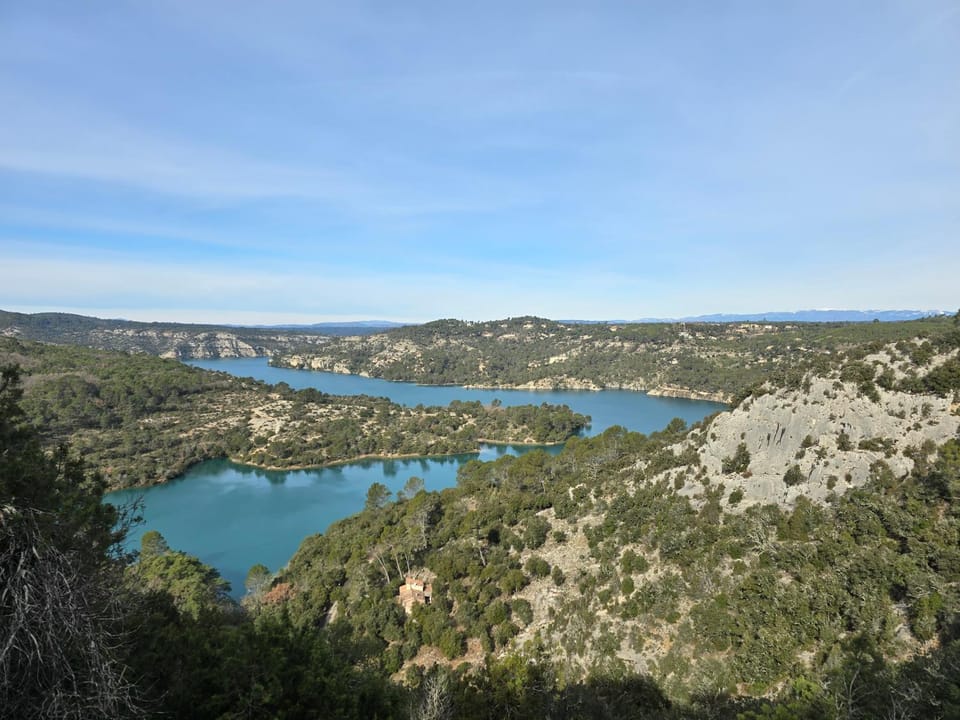 Natural landscape, Lake view