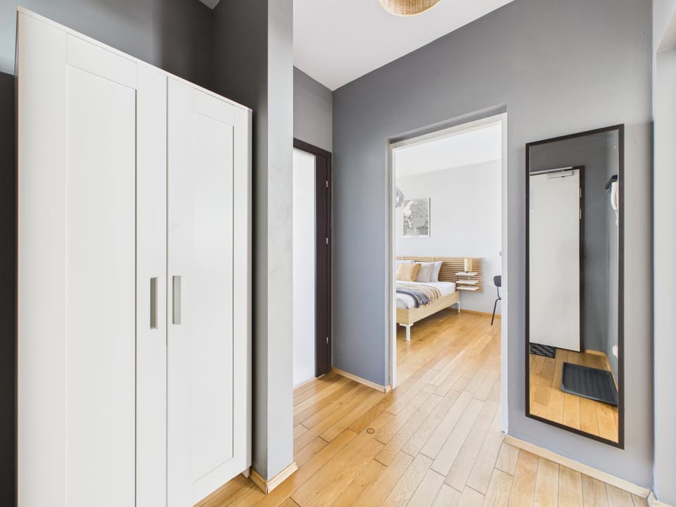 Bed, Photo of the whole room, Bedroom, wardrobe