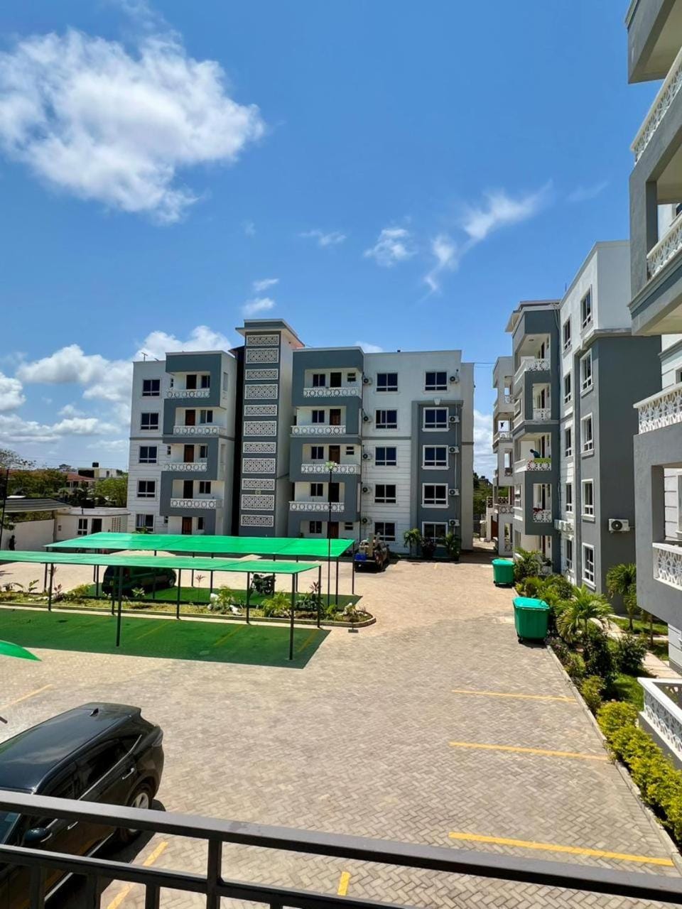 Property building, Garden