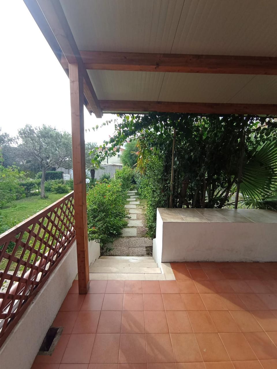 Patio, Garden view