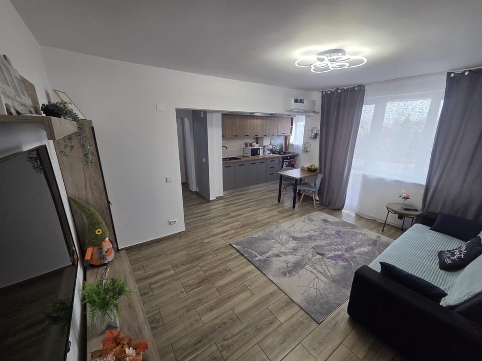 Kitchen or kitchenette, Living room, Photo of the whole room, Dining area, minibar, oven, pet friendly, stove