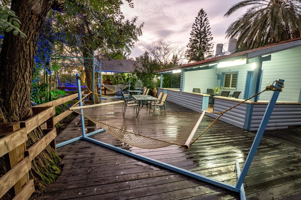 Property building, Patio