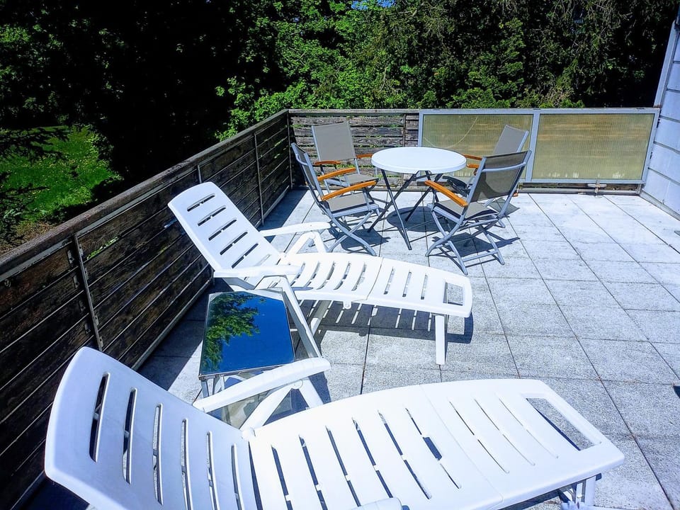 Garden, View (from property/room), Balcony/Terrace, Garden view, sunbed