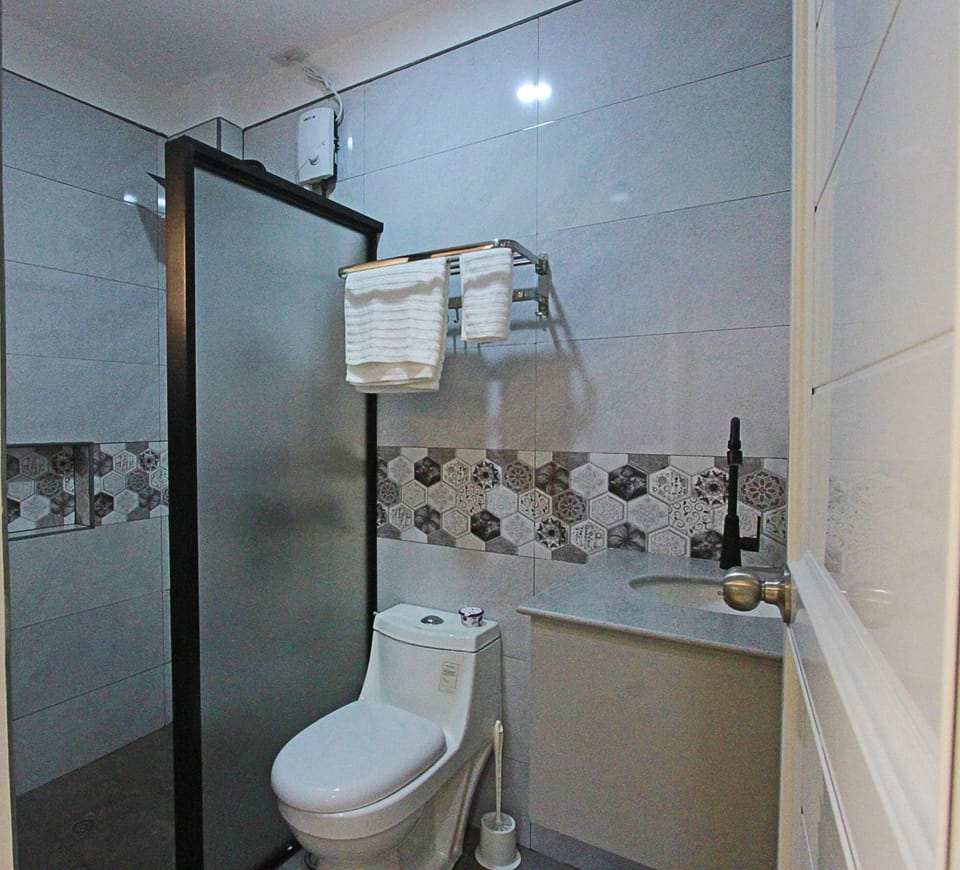 Shower, Toilet, Bathroom, bidet, towels