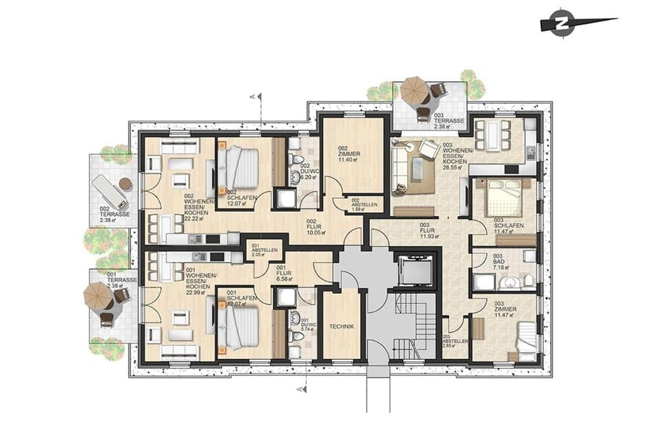 Haus Muschelsucher, Birkenstraße 7a, App 6 Apartment in Zingst