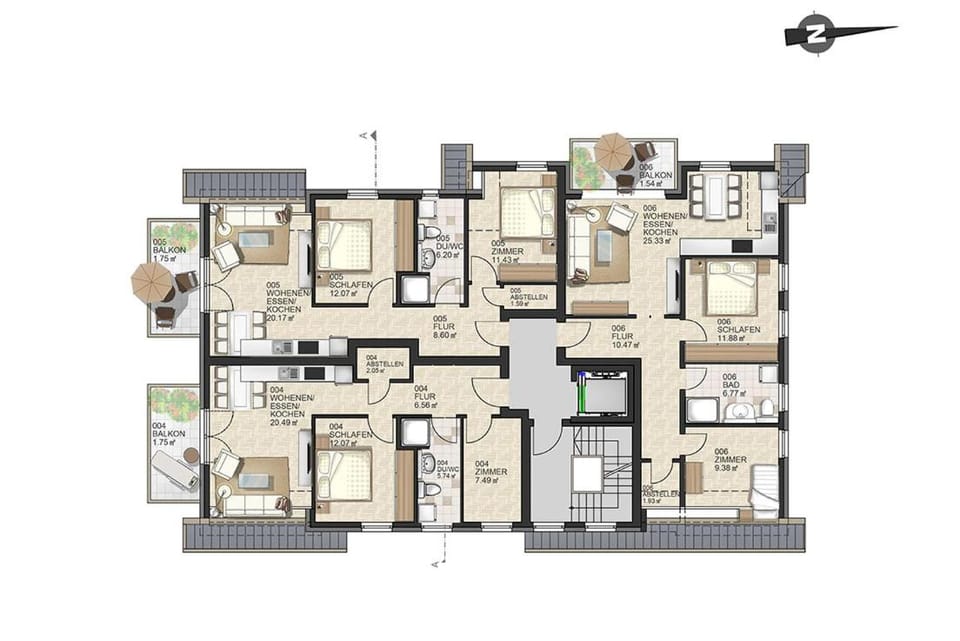 Haus Muschelsucher, Birkenstraße 7a, App 5 Apartment in Zingst