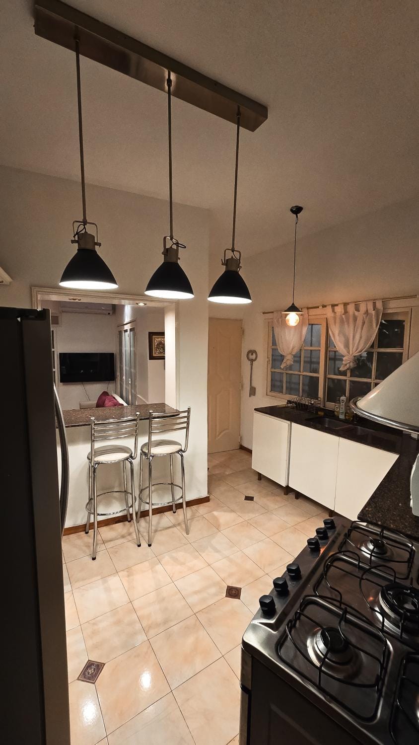 Kitchen or kitchenette, Dining area, oven, toaster