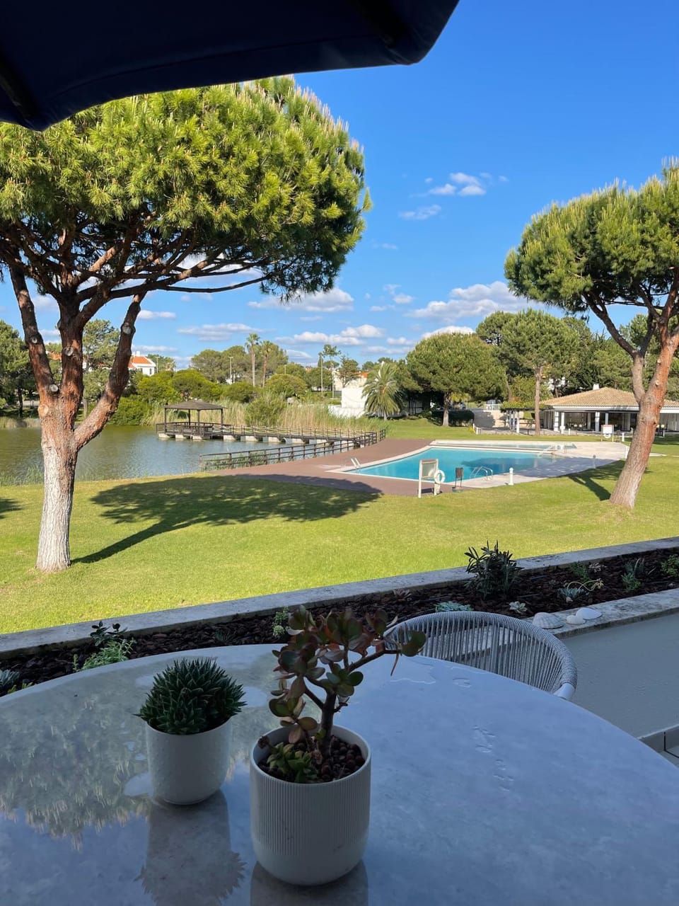 Garden, Pool view