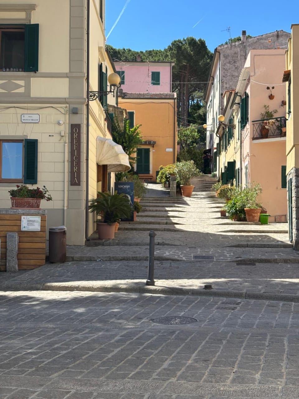 Quiet street view