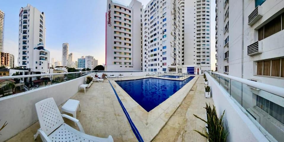 Hermoso apartamento caribeño Bocagrande Cartagena 100 metros Apartment in Cartagena