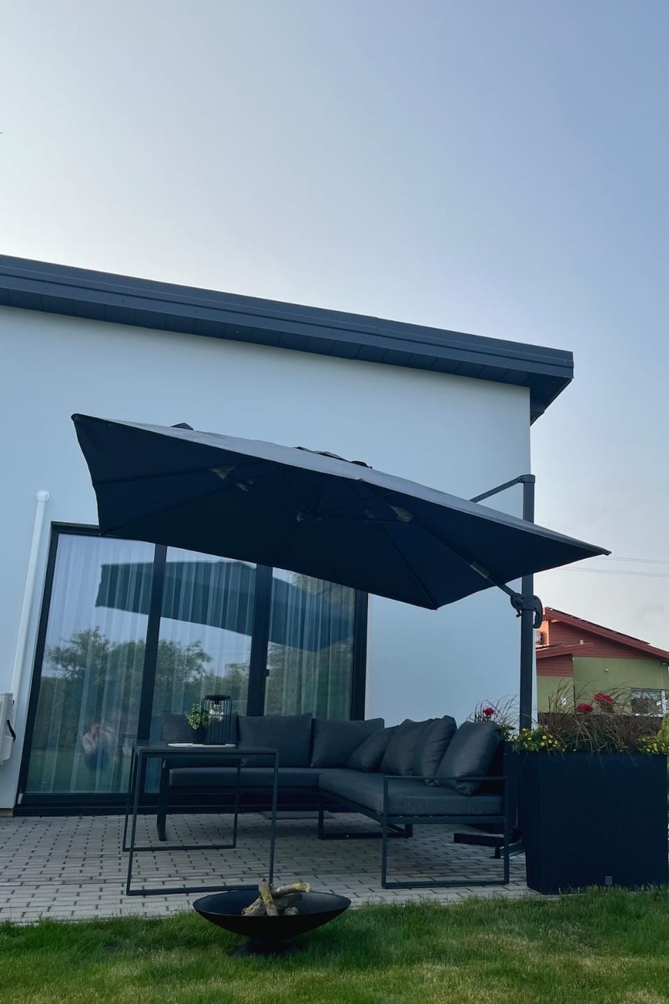 Patio, Garden, Seating area, Garden view