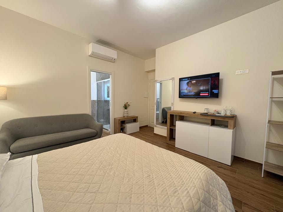 Communal lounge/ TV room, Bed, TV and multimedia, Living room, Bedroom, hair dresser, air conditioner