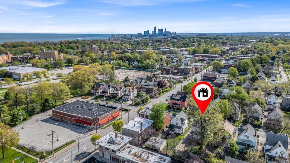 Neighbourhood, Bird's eye view, City view, Lake view