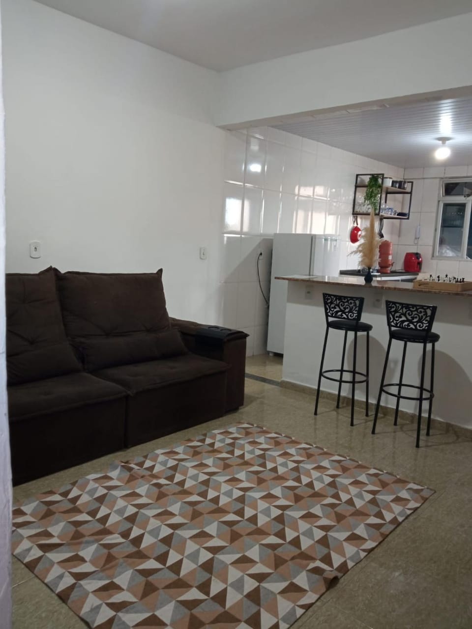 Seating area, pet friendly
