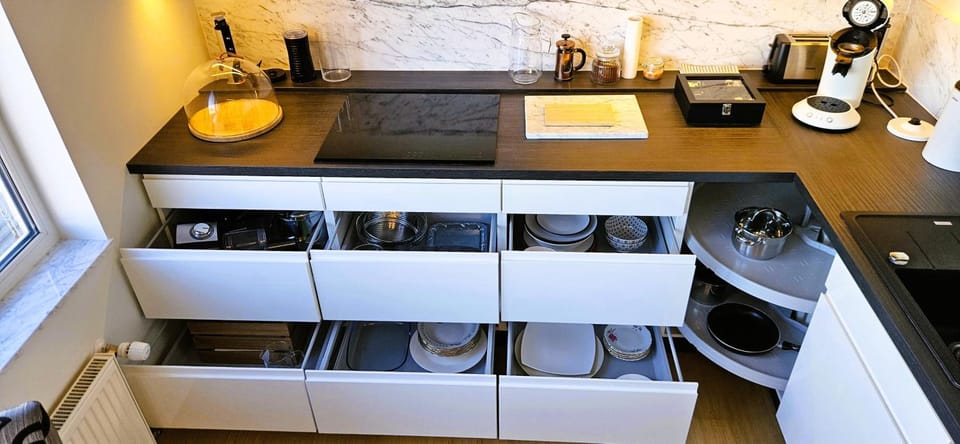 Coffee/tea facilities, Kitchen or kitchenette, toaster