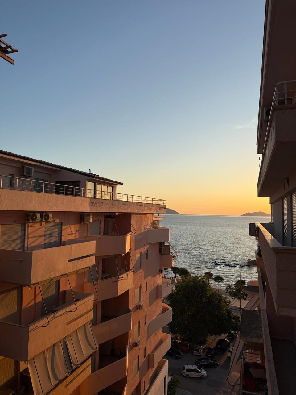 Natural landscape, Sea view, Sunset