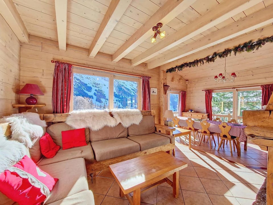 Chalet cosy 9 pers à La Clusaz avec parking privatif - FR-1-818-105 Chalet in La Clusaz