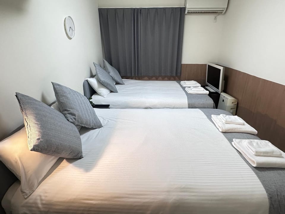 Bed, TV and multimedia, Photo of the whole room, Bedroom, towels, air conditioner