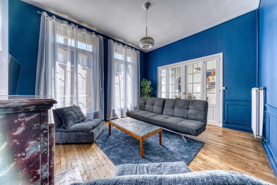 Deep blue - hypercentre Apartment in Reims