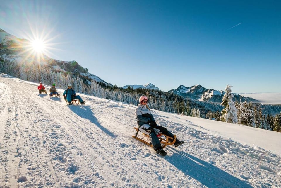 Winter, Mountain view