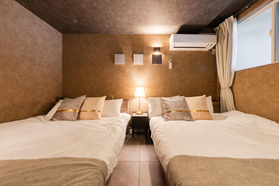 Bed, Bedroom, air conditioner