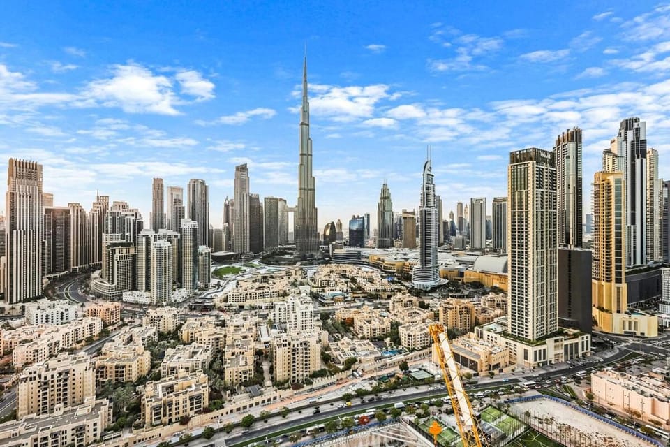 Spacious 2BR with Balcony, Stunning Burj Views & Steps from Bay Avenue Park Apartment in Dubai