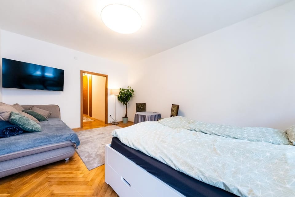 Living room, Bedroom