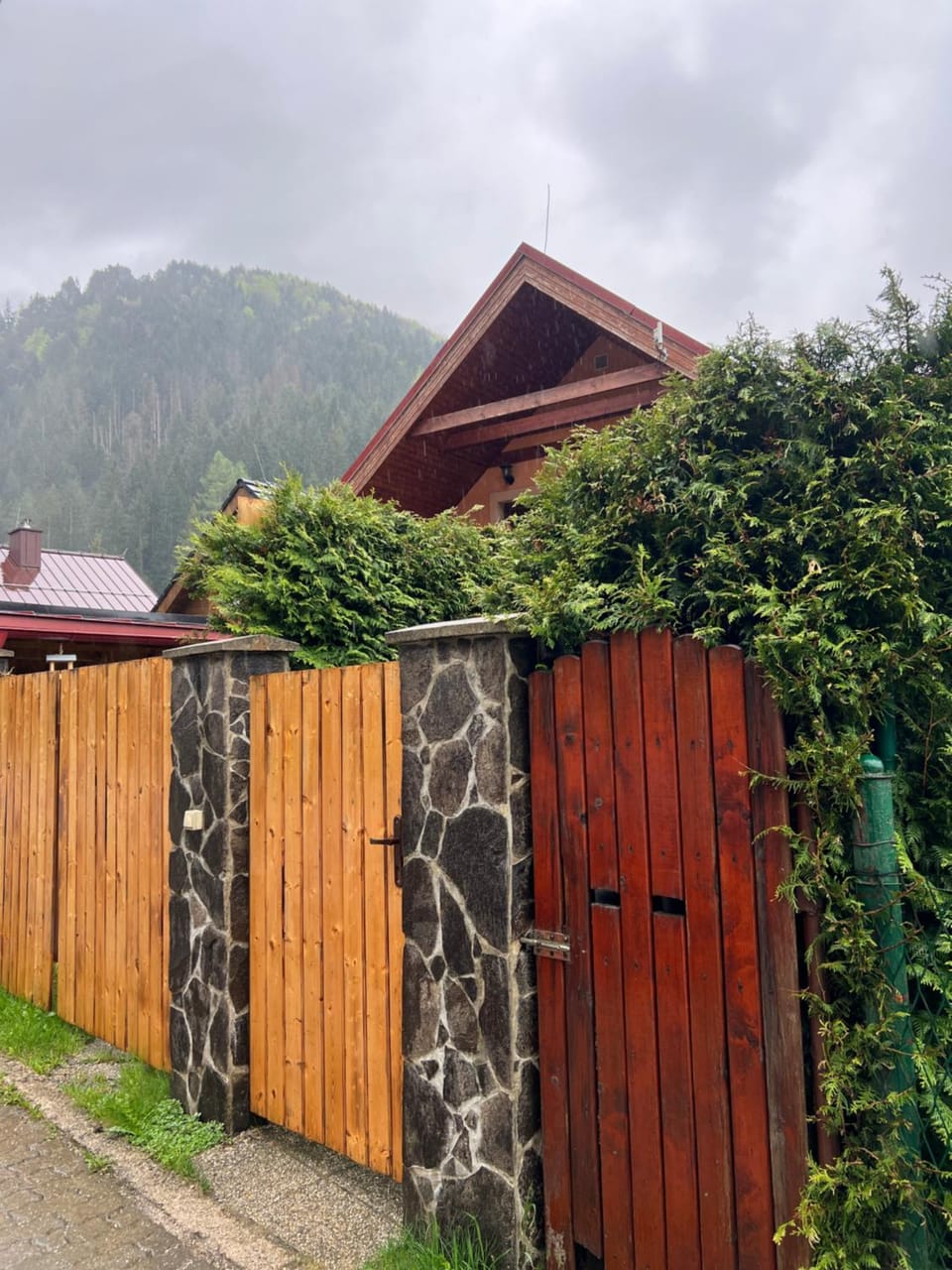 Property building, Natural landscape, Mountain view