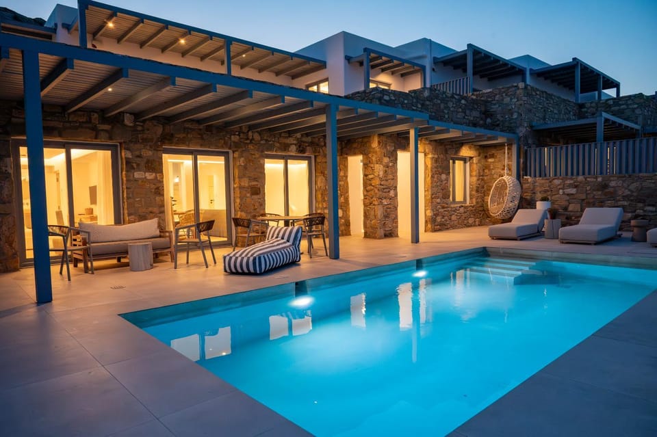 Zenira Aegean Villa Mykonos Villa in Mykonos, Mikonos 846 00, Greece