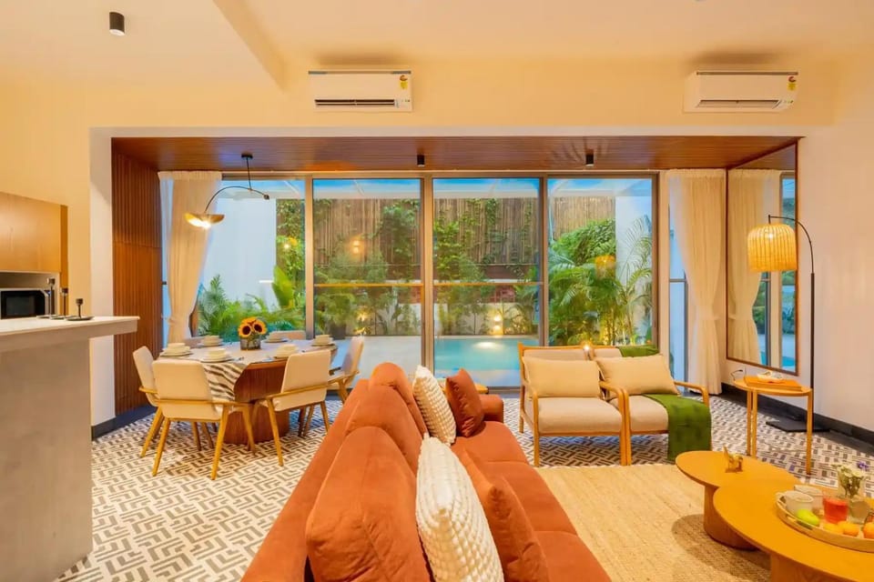 Villa Arcadia by AT Villas - 3 BHK with Outdoor pool Villa in Goa, India