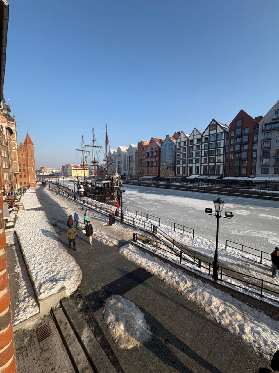Apartment in the gate of Chlebnicka - View of Motława Apartment in Gdansk