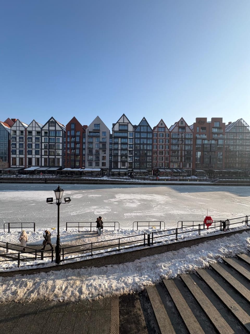 Apartment in the gate of Chlebnicka - View of Motława Apartment in Gdansk