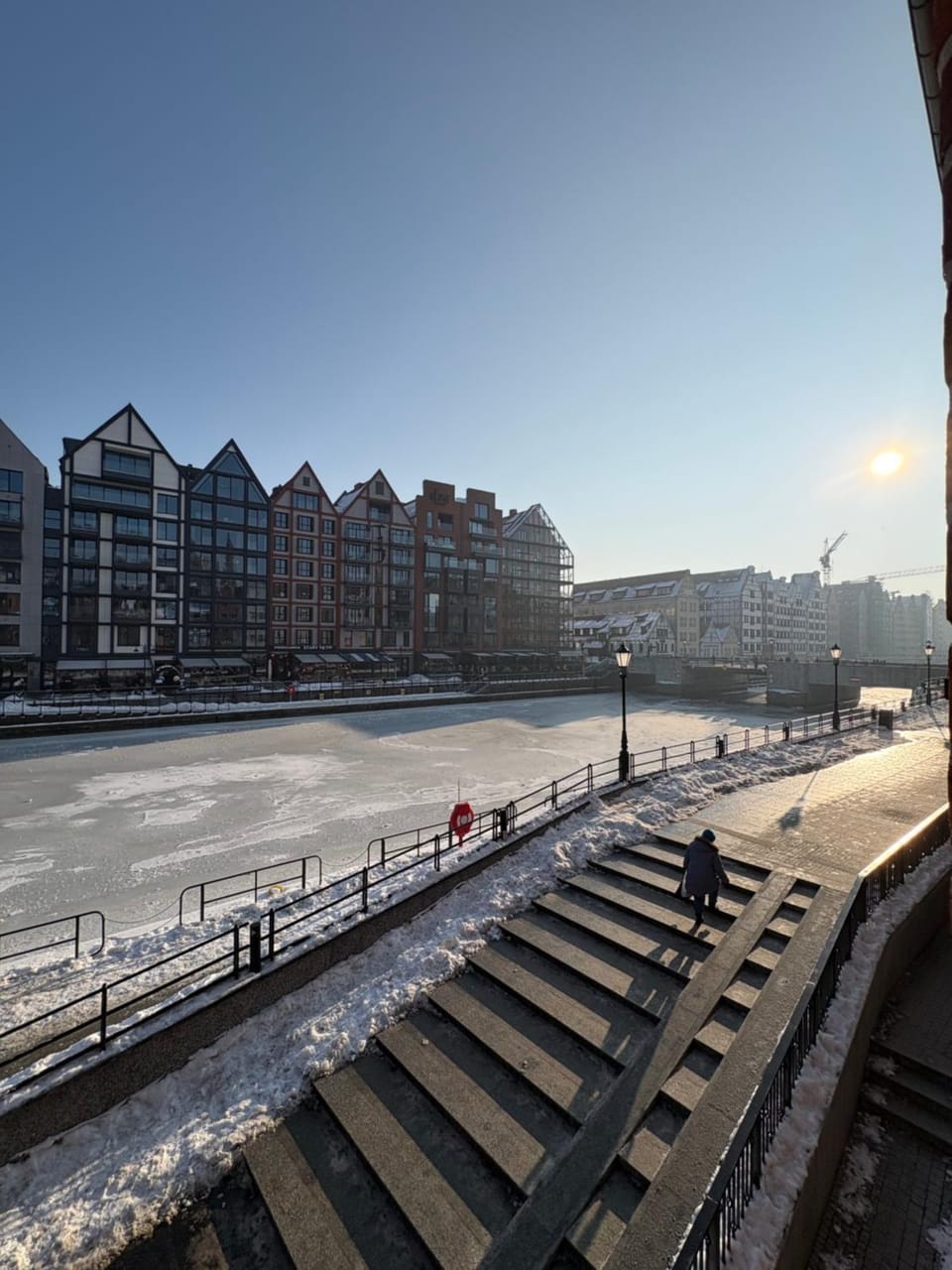 Apartment in the gate of Chlebnicka - View of Motława Apartment in Gdansk