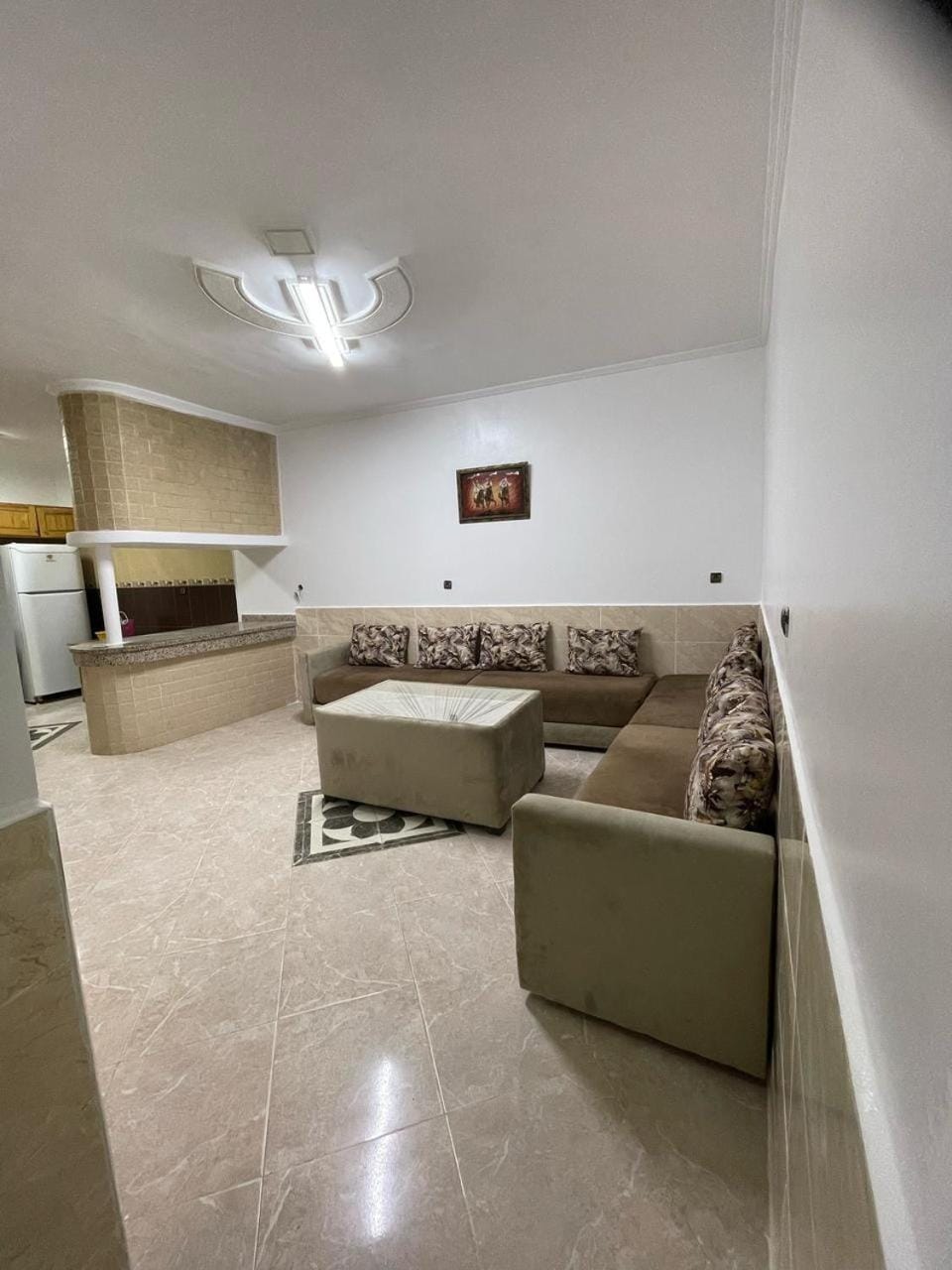 Kitchen or kitchenette, Dining area, minibar, oven, air conditioner