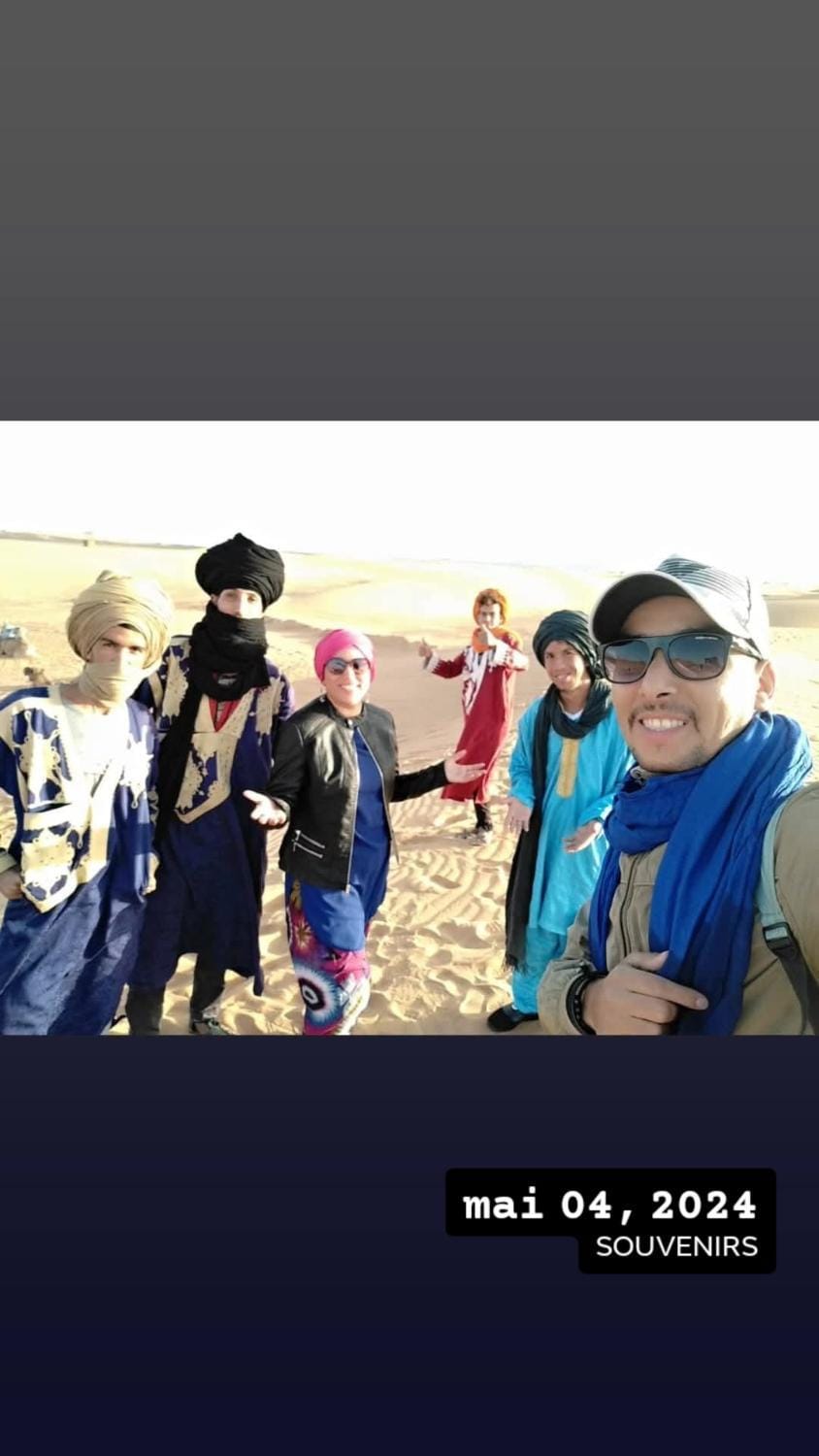 visitando el desierto Luxury tent in Morocco