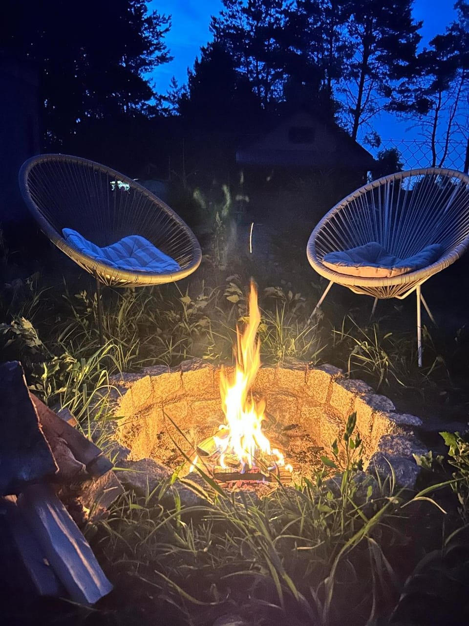 Natural landscape, BBQ facilities