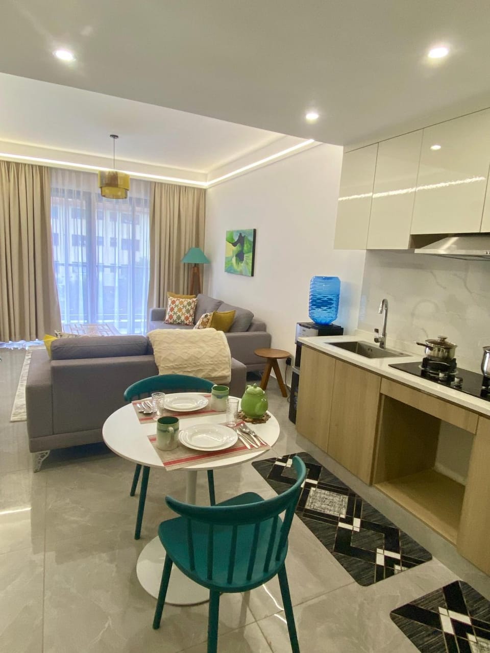 Modern 1 Bdrm Riara One with Heated Pool and Gym By APCON Homes Apartment in Nairobi County