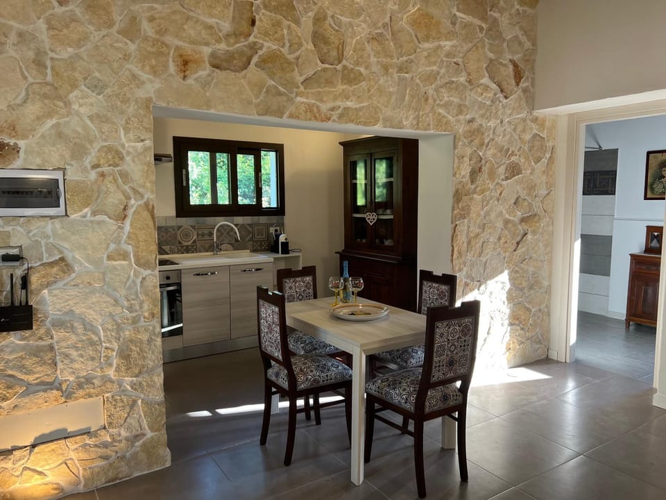 Kitchen or kitchenette, Living room, Seating area, Dining area, oven, stove