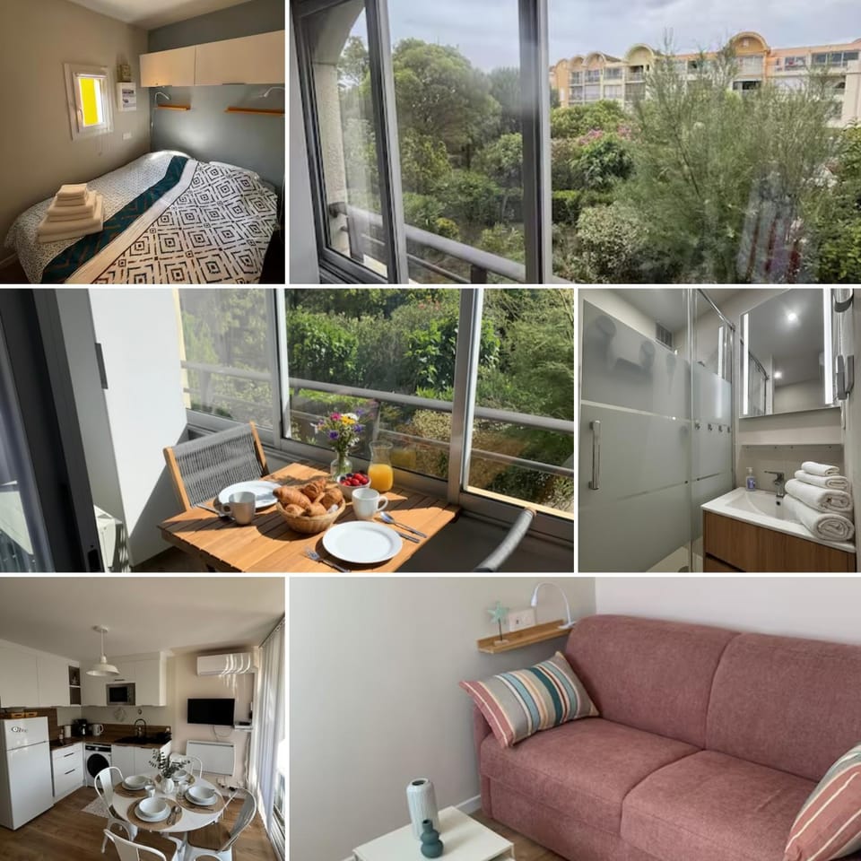 Superbe Appartement T2 climatisé Apartment in Gruissan