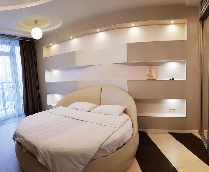 Апартаменты CHOCOLADE в Мост Сити, зал и 1 спальня, вид на реку, балкон Ванна Apartment in Dnipro