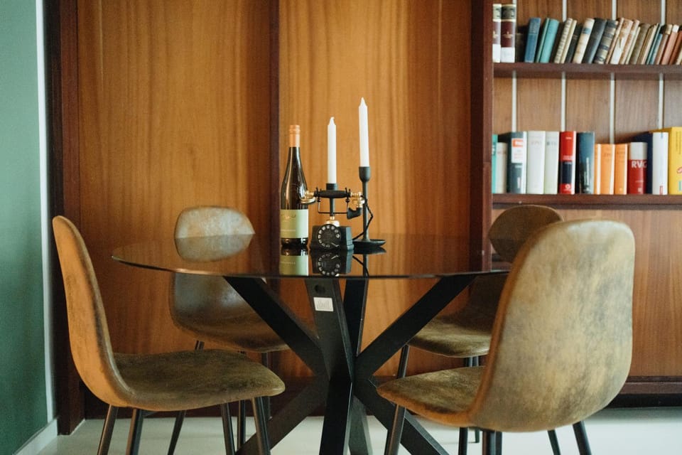 Library, Dining area