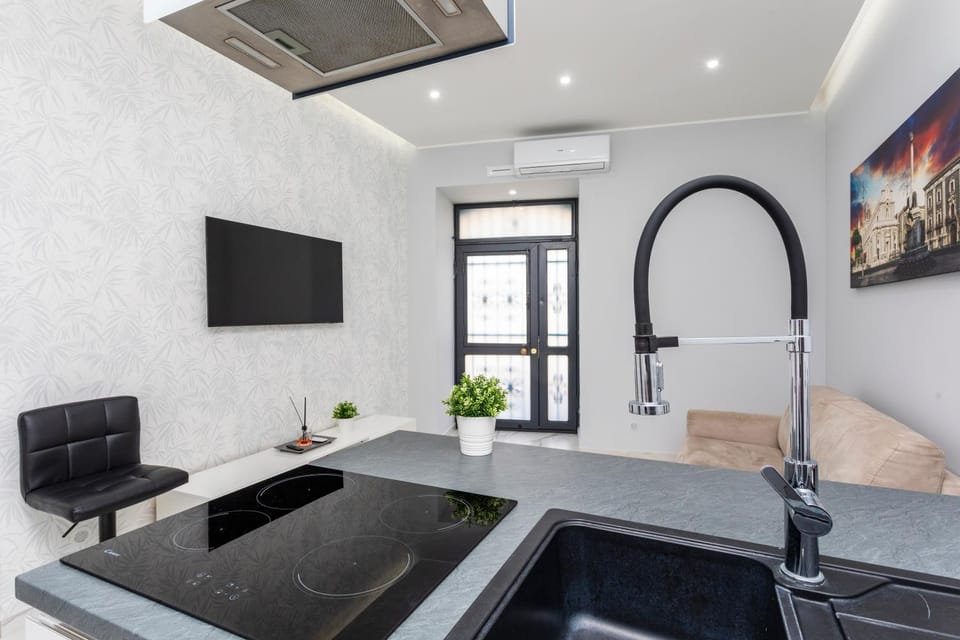 Kitchen or kitchenette, Living room