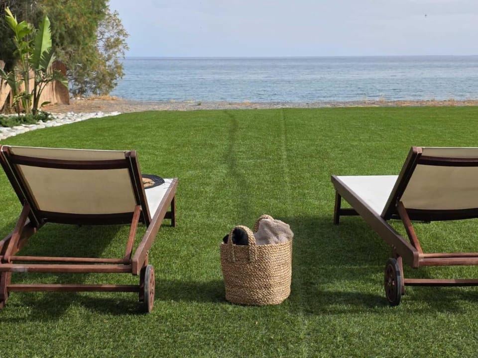 Natural landscape, Garden, Beach, Sea view, sunbed