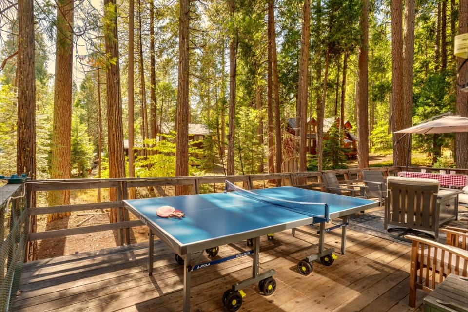 Patio, Natural landscape, Table tennis, Seating area