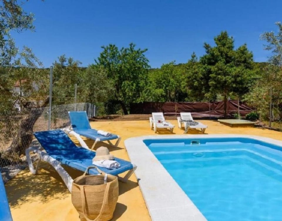 Property building, Living room, Swimming pool